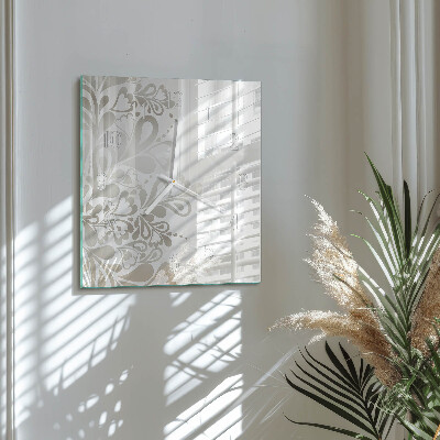 Glas ur Floristisk kunst