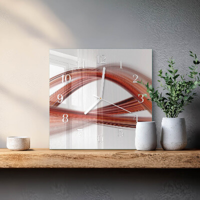 Glas ur Abstrakte linjer