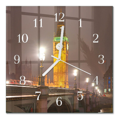 Firkantet vægur Big Ben