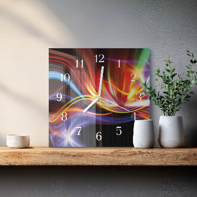 Glas ur Abstrakt kunst