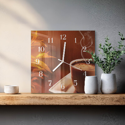 Glas ur Kaffe