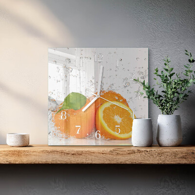 Glas ur Appelsiner