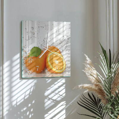 Glas ur Appelsiner