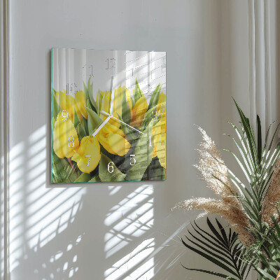 Glas ur Tulipaner