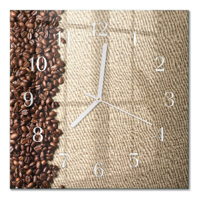 Glas ur Kaffebønner