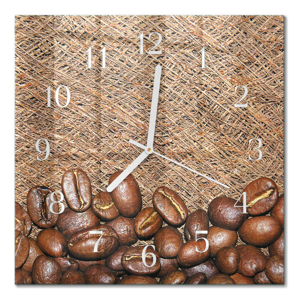 Glas ur Kaffebønner