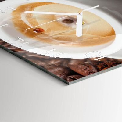 Glas ur En kop kaffe