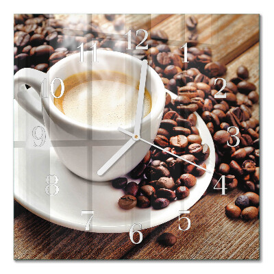 Glas ur En kop kaffe