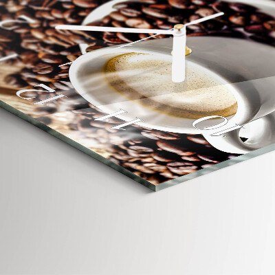 Glas ur En kop kaffe