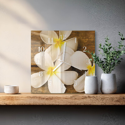 Glas ur Blomster