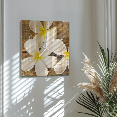 Glas ur Blomster