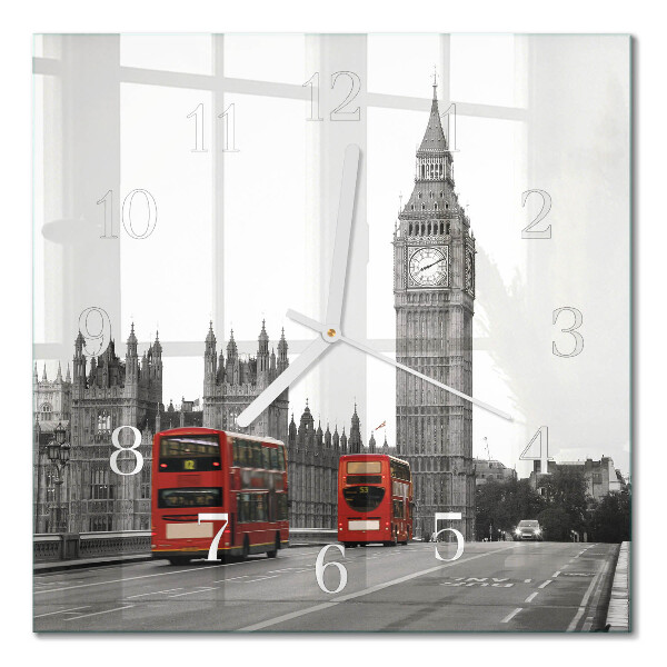 Firkantet vægur London