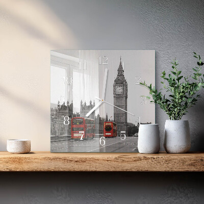 Firkantet vægur London