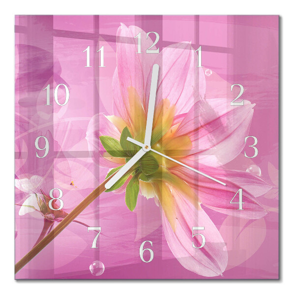 Glas ur Blomst