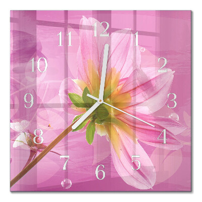 Glas ur Blomst