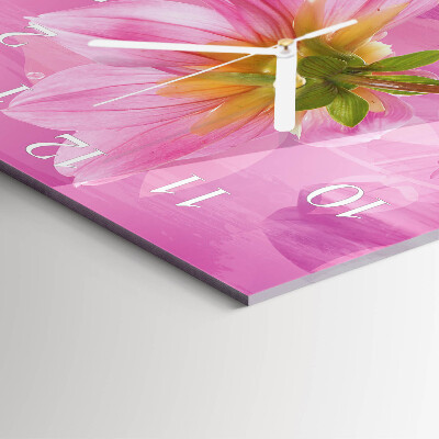 Glas ur Blomst