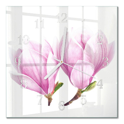 Firkantet vægur Magnolia