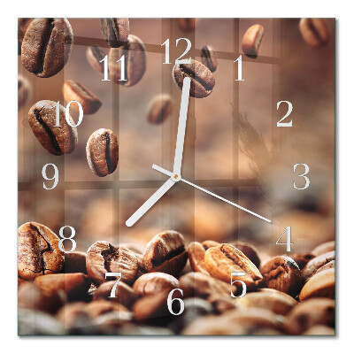 Glas ur Kaffebønner