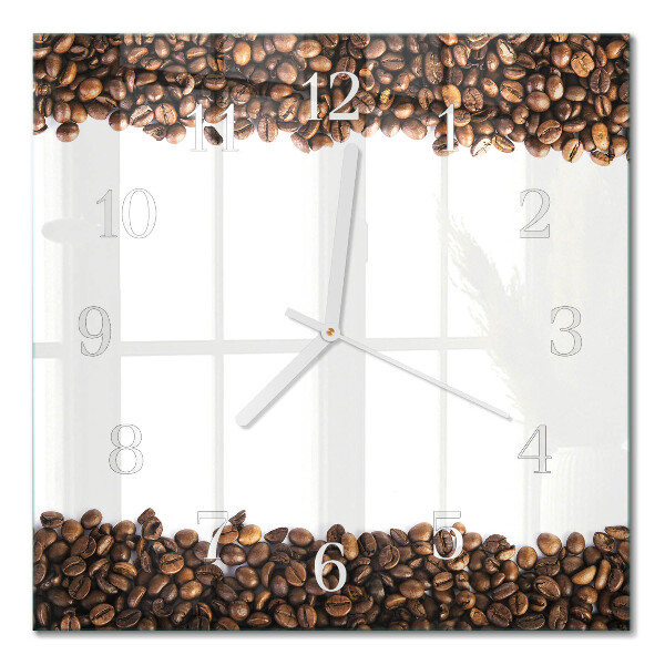Glas ur Kaffebønner