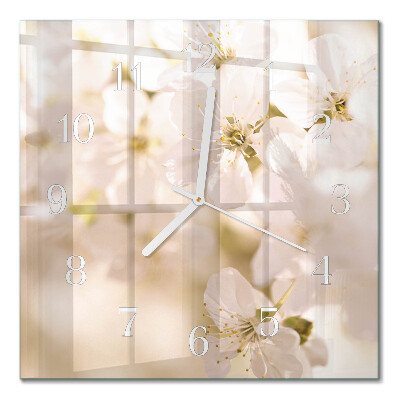 Glas ur Blomster
