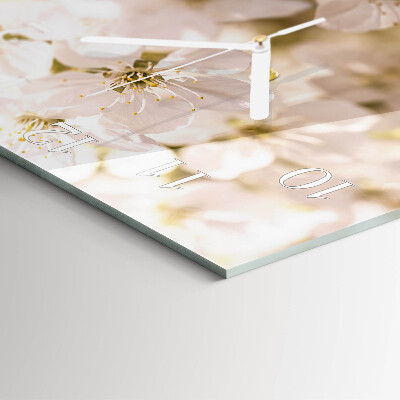Glas ur Blomster