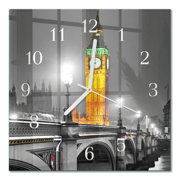 Firkantet vægur Big Ben