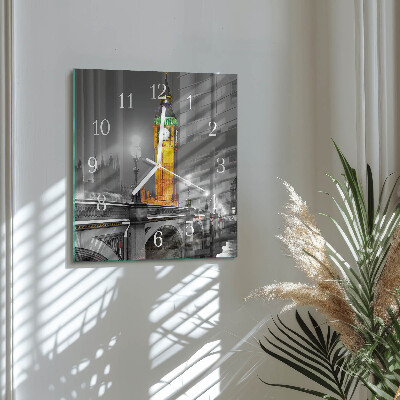 Firkantet vægur Big Ben