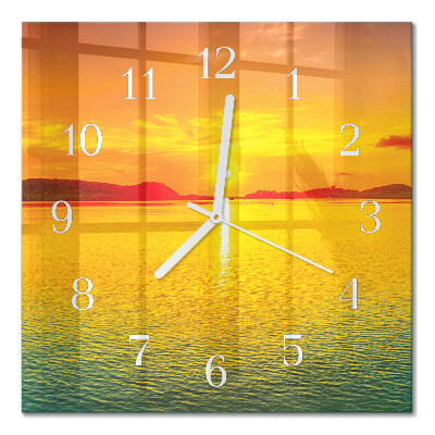 Glas ur Solnedgang