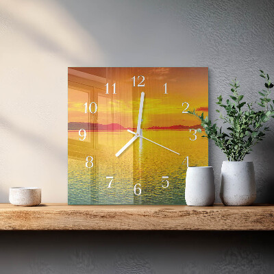 Glas ur Solnedgang