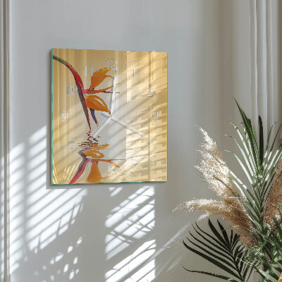 Glas ur Blomst