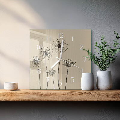 Glas ur Blomster