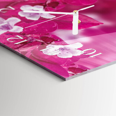 Glas ur Blomster