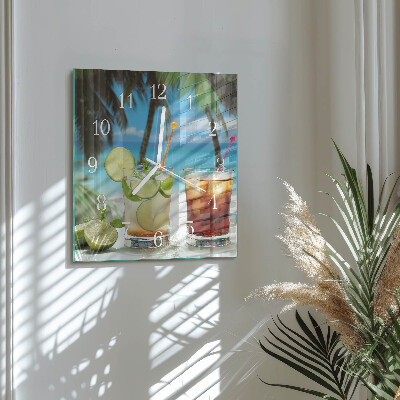 Firkantet vægur Cocktail