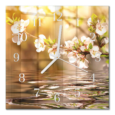 Glas ur Blomster
