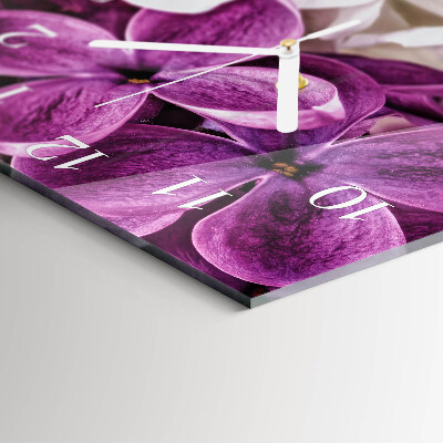 Glas ur Blomster