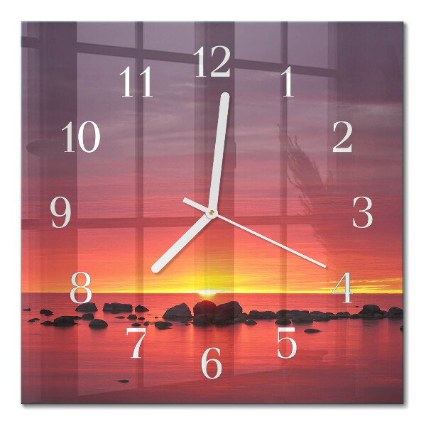 Glas ur Solnedgang