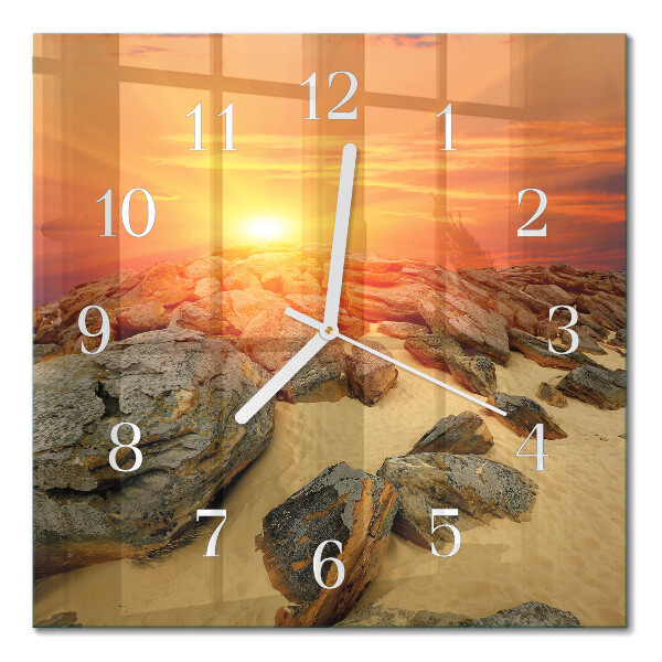 Glas ur Solnedgang