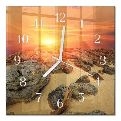 Glas ur Solnedgang