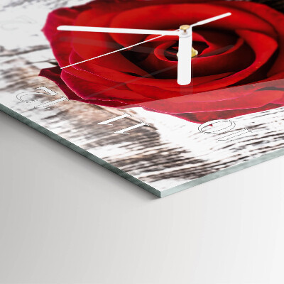 Glas ur Rose