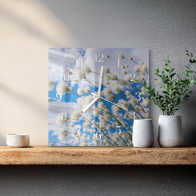 Glas ur Bomuld