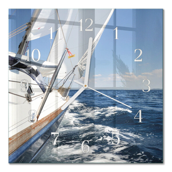 Glas ur Yacht