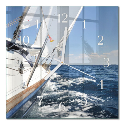 Glas ur Yacht