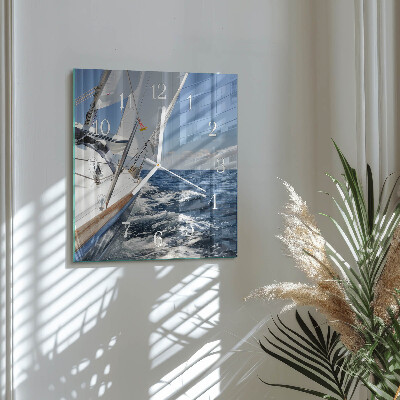 Glas ur Yacht