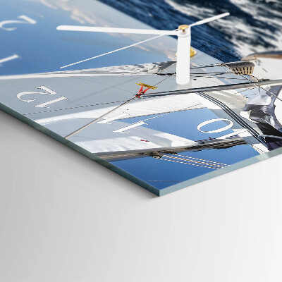 Glas ur Yacht