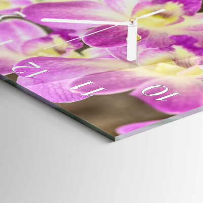 Glas ur Blomster