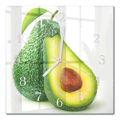 Glas ur Avocado
