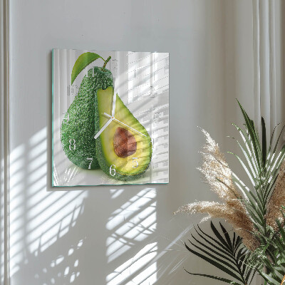 Glas ur Avocado