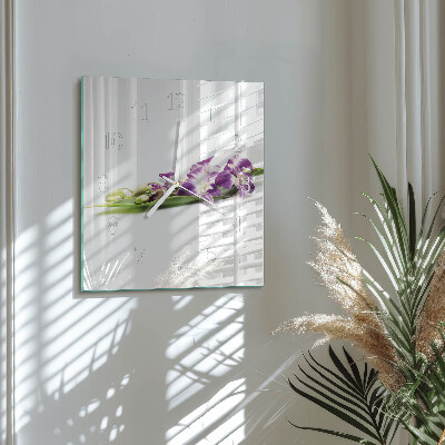 Glas ur Blomster