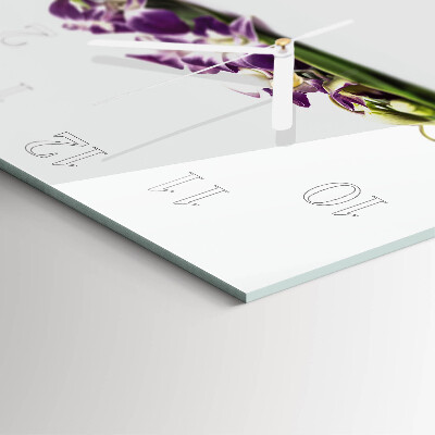 Glas ur Blomster