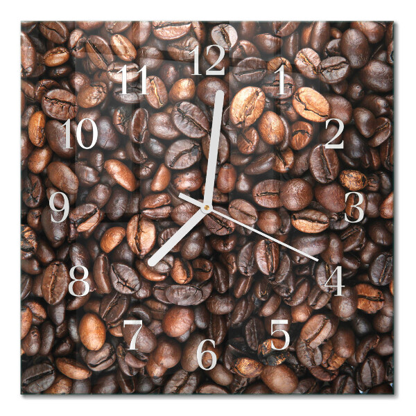 Glas ur Kaffebønner